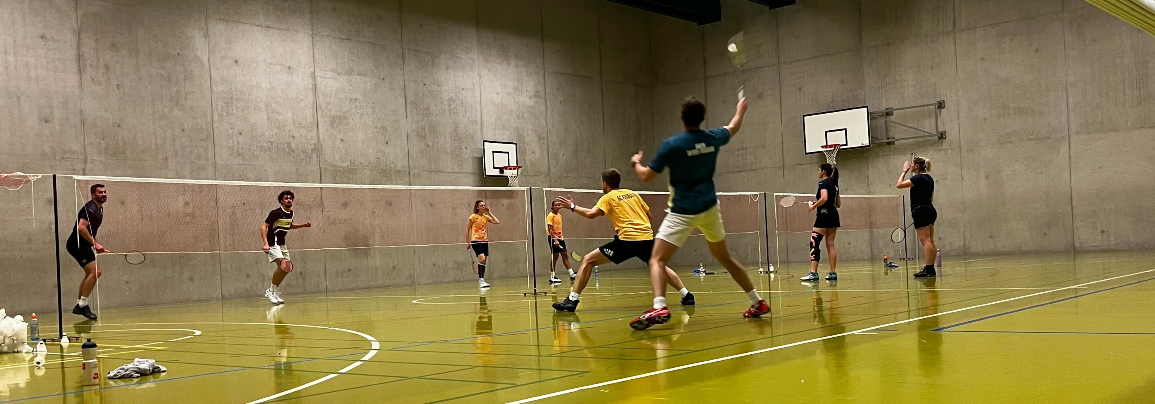 Interclubs Badminton Club Fribourg BC Fribourg
